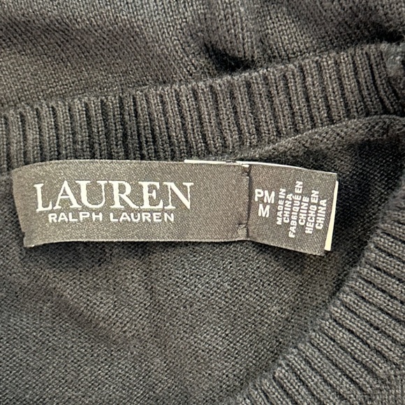 Lauren Ralph Lauren puff sleeve sweater black label - Picture 11 of 11
